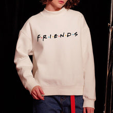 Load image into Gallery viewer, Brand New 2019 Womens 5 Colors Letters FRIENDS Print Long Sleeve Hoodie Sweatshirt Ladies Slouch Pullover Jumper Tops S M L XL