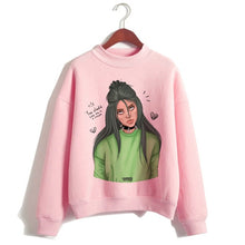 Load image into Gallery viewer, Billie Eilish 2019 hoodie Women Clothes sweatshirt korean 90s Hooded Harajuku Print Hoodies streetwear top Casual ulzzang hood
